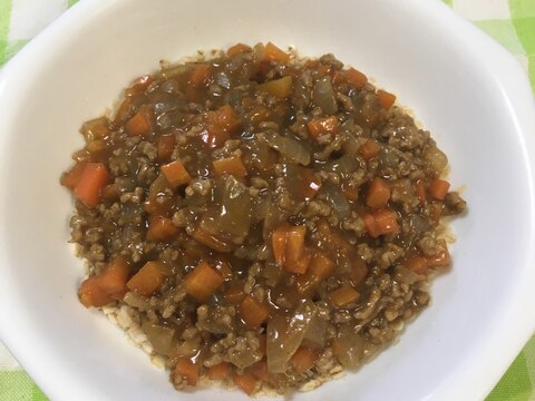 レンジで簡単！⭐無水キーマカレー❤️母の日に作ろう